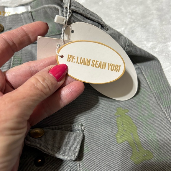 NWT DasYori Toy Soldier Men’s Flare Streetwear Jeans - Picture 5 of 11